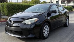2016 Toyota Corolla LE