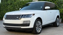 2019 Land Rover Range Rover HSE