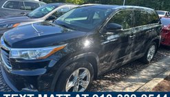 2016 Toyota Highlander Limited Platinum