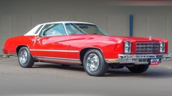 1977 Chevrolet Monte Carlo 7K Miles | 350 V8 | Swivel Bucket Seats