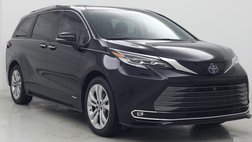 2021 Toyota Sienna Platinum 7-Passenger