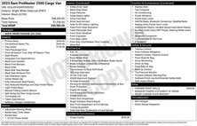 2023 Ram ProMaster 2500 136 WB