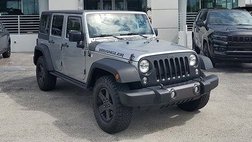 2016 Jeep Wrangler Unlimited Black Bear