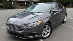 2018 Ford Fusion Hybrid SE