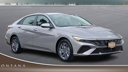 2025 Hyundai Elantra Hybrid Blue