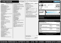 2016 Land Rover Range Rover Supercharged
