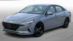 2022 Hyundai Elantra Hybrid Blue