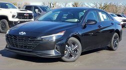 2022 Hyundai Elantra Hybrid Blue