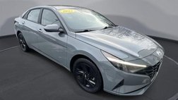 2023 Hyundai Elantra Hybrid Blue