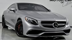2016 Mercedes-Benz S-Class AMG S 63