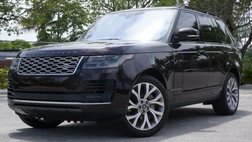 2019 Land Rover Range Rover HSE