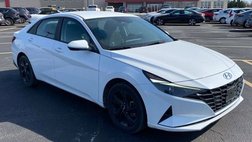 2022 Hyundai Elantra Hybrid Blue