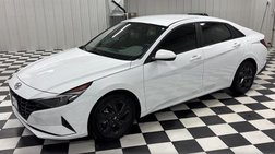 2021 Hyundai Elantra Hybrid Blue