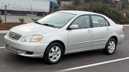 2003 Toyota Corolla CE