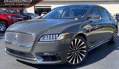2020 Lincoln Continental Black Label