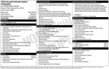 2026 Hyundai Palisade Hybrid Calligraphy