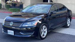 2013 Volkswagen Passat SE PZEV