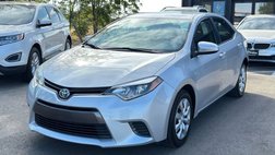 2016 Toyota Corolla LE