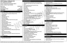 2018 Subaru Outback 2.5i