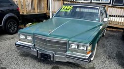 1983 Cadillac DeVille Base
