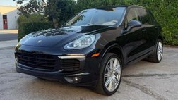 2017 Porsche Cayenne Platinum