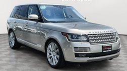 2017 Land Rover Range Rover Supercharged