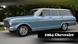 1964 Chevrolet Nova Chevy II Wagon Factory V-8 4-Speed Street Rod