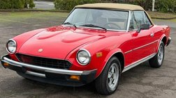 1980 Fiat Pininfarina sport 124