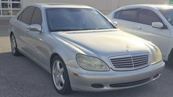 2001 Mercedes-Benz S-Class S 500