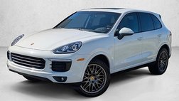 2017 Porsche Cayenne Platinum Edition