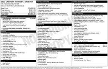 2022 Chevrolet Traverse LT Cloth