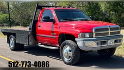 2001 Dodge Ram 3500 - 6 Speed Manual - Flatbed - Work Truck