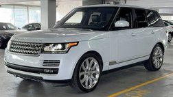 2017 Land Rover Range Rover Supercharged
