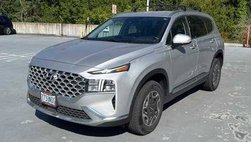 2022 Hyundai Santa Fe Hybrid Blue