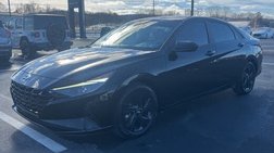 2023 Hyundai Elantra Hybrid Blue