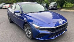 2025 Hyundai Elantra Hybrid Blue