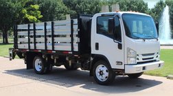 2016 Isuzu 16' Flat Bed / Stake Bed Truck W/ Lift