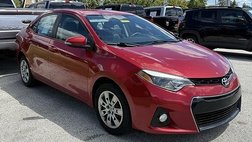2016 Toyota Corolla S