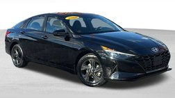 2022 Hyundai Elantra Hybrid Blue