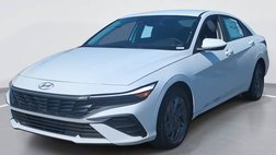 2025 Hyundai Elantra Hybrid Blue