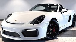 2016 Porsche Boxster Spyder