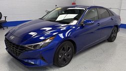 2023 Hyundai Elantra Hybrid Blue