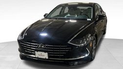 2021 Hyundai Sonata Hybrid Blue