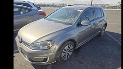 2016 Volkswagen e-Golf SE