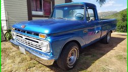1966 Ford F-100 Numbers Matching Shortbed Pickup Stock #2222846