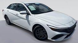 2025 Hyundai Elantra Hybrid Blue