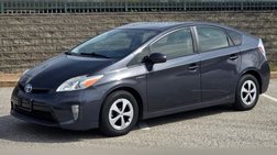 2013 Toyota Prius Three