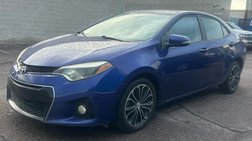 2014 Toyota Corolla S Plus