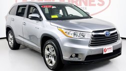2016 Toyota Highlander Hybrid Limited Platinum