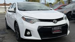 2016 Toyota Corolla S